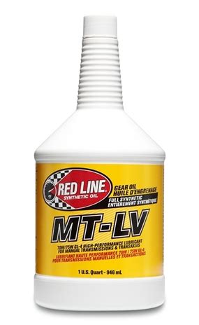 redline mt lv 70w/75w|70w gear oil equivalent.